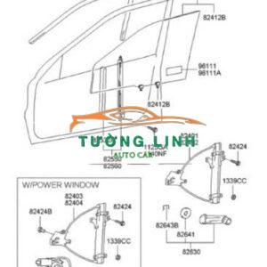 gioăng lên kính