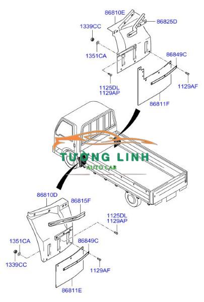 Chắn bùn bánh trước phải honda civic | 74101SNAA10 - Ảnh 5