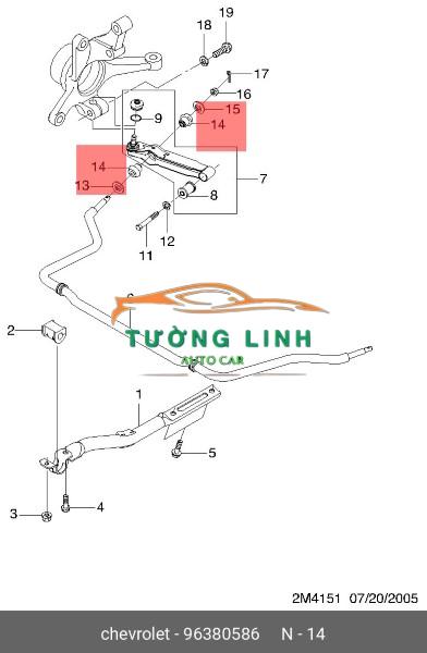 CÀNG I NHÔM CONG AUDI A4 2008 GIÁ RẺ | 8K0407693A - Ảnh 4