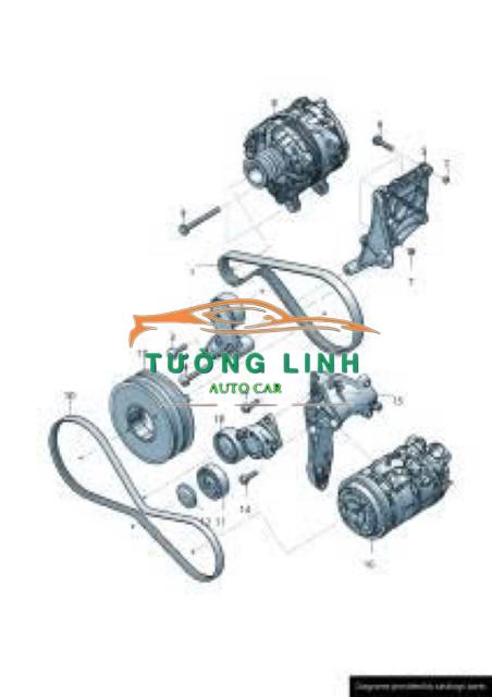 MÁY PHÁT ĐIỆN XE MITSUBISHI LANCER 2000-2006 | MD367214 - Ảnh 5