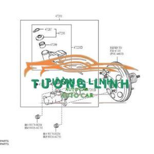 BẦU SERVO THẮNG XE HYUNDAI STAREX 2011 | 591104H000 - Ảnh 5