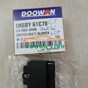 CÔNG TẮC QUẠT GIÓ THACO KIA K2700 | 0K6BY61C70