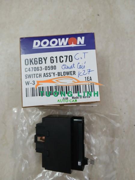CÔNG TẮC QUẠT GIÓ THACO KIA K2700 | 0K6BY61C70