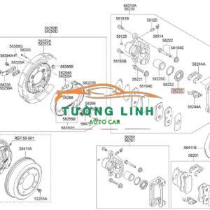 PHỚT CUPPEN PHANH XE HYUNDAI KONA 2017-2023 | 582331H000 - Ảnh 5