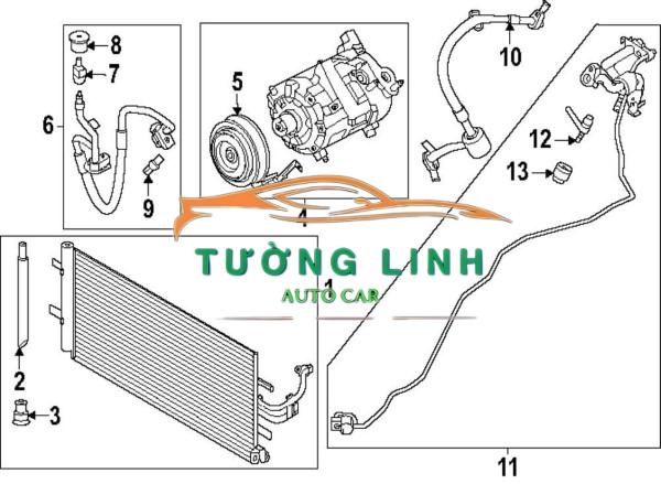 DÀN NÓNG FORD EVEREST 2005 | UH7161480F - Ảnh 5