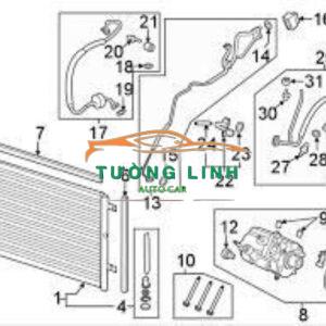 Dàn nóng hyundai porter h150 2023 | 976064E800 - Ảnh 4