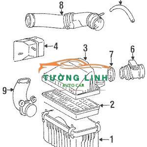 Lọc gió động cơ kia pride 1.3 2004 | KKY01E13Z00 - Ảnh 5