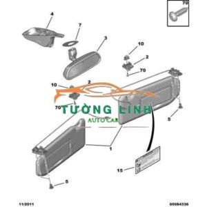 KÍNH CHIẾU HẬU TRONG XE MITSUBISHI XPANDER - Ảnh 5
