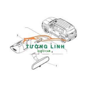 KÍNH CHIẾU HẬU TRONG XE MITSUBISHI XPANDER - Ảnh 6