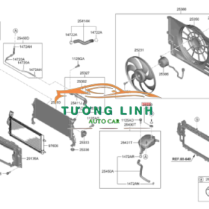 Nắp két nước Hyundai Creta 2024 | 25330C7000 - Ảnh 4