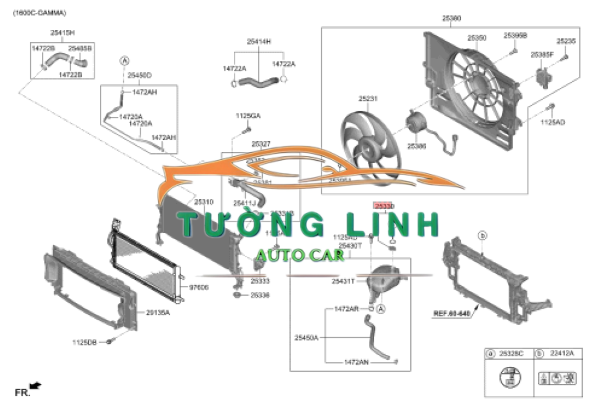 Nắp két nước Hyundai Creta 2024 | 25330C7000 - Ảnh 4