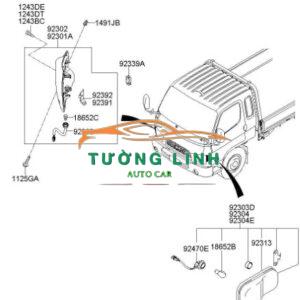 Đèn pha phải rh nissan patrol 2009 | 26010VD300 - Ảnh 4