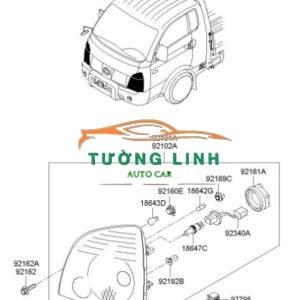 Đèn pha phải rh nissan patrol 2009 | 26010VD300 - Ảnh 5