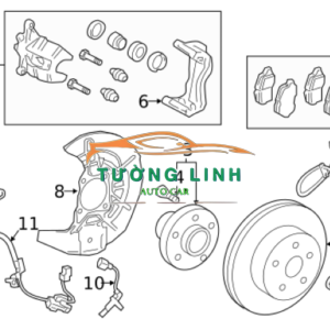 Đĩa thắng trước Chery Riich M1 2011 | dp22004 - Ảnh 4