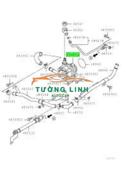 Bơm trợ lực lái chevrolet captiva c140 2015 | 96626762 - Ảnh 4