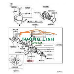Bơm trợ lực lái chevrolet captiva c140 2015 | 96626762 - Ảnh 6