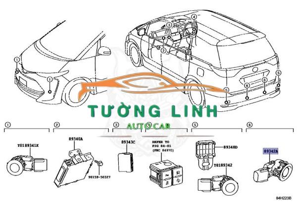 Cảm biến cam lùi kia seltos 2023 | 99240Q6800 - Ảnh 4