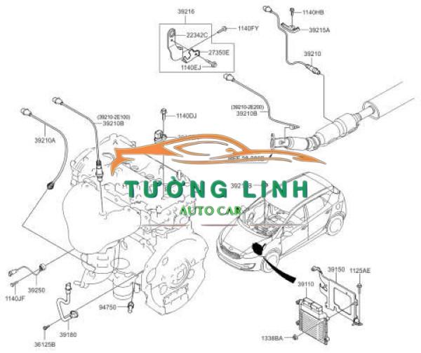 Cảm biến oxy vinfast lux a 2022 | ENG10005934 - Ảnh 5