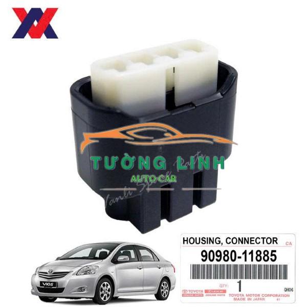 Rắc cắm mô bin Toyota Vios 2011 | 90980-11885 - Ảnh 5