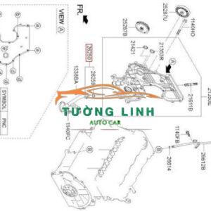 Lưới lọc các te dầu hyundai i20 2018 | 2625003301 - Ảnh 5